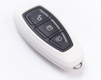 Agency power ap-key-12615 white key fob protection cased remote key