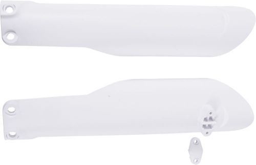Acerbis ktm/husky fork covers 16 white fits: husqvarna tc 250,te 250,fe 350 s,fe