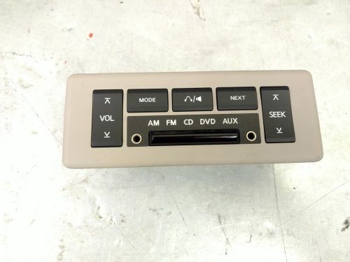 04-07 nissan quest rear radio dvd control panel 282605z001 oem