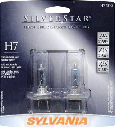Sale! sylvania silver star h7 high performance lighting 2 pack! free shipping!