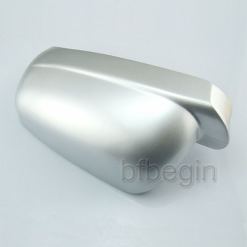 New silver painted left side wing door mirror cover for vw golf mk4 1996-2004