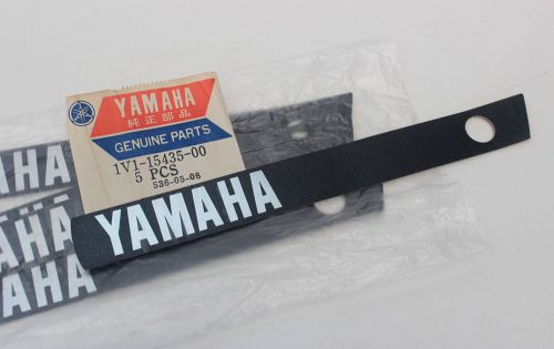 Oem yamaha rx100 rx125 rs100 rs125 engine magneto cover emblem decal japan
