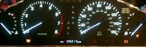 Repair service 1995 - 2000 lexus ls400 gauge cluster speedometer instrument