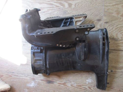 Mercury c40elpto 96 full mid section w/ steering assembly 89 - 97 dr shaft house