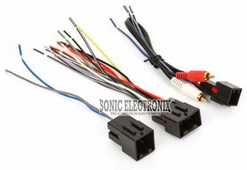 New metra 70-5701 wiring harness for select ford vehicles w/ premium sound + rca