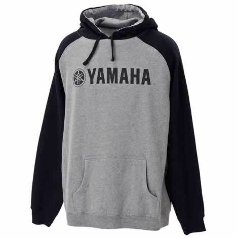 Yamaha pullover hoody gray/black medium