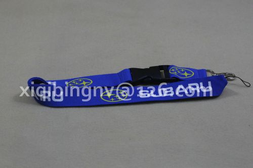 Car lanyard neck strap key chain silk high quality 22 inch keychain j13