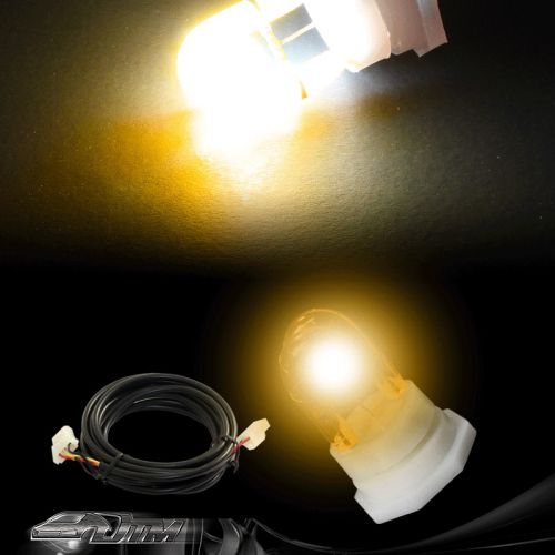 Single replacement bulb for 120 / 160 watt hide a way strobe light - amber