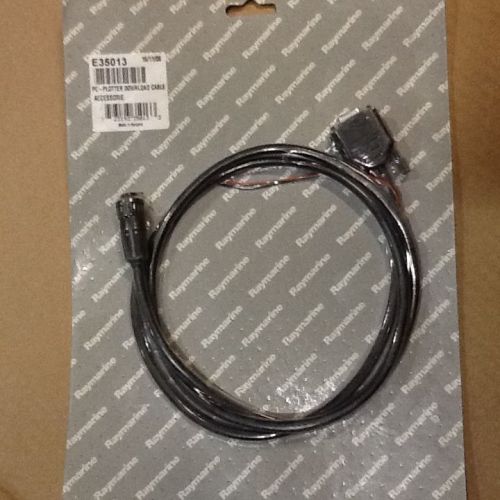 Raymarine e35013 cable pc interface (w/db9 serial port conn)