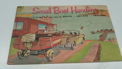 1965 small boat handling handbook usa