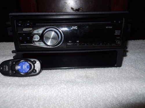 Jvc car radio kd-330 with cd player