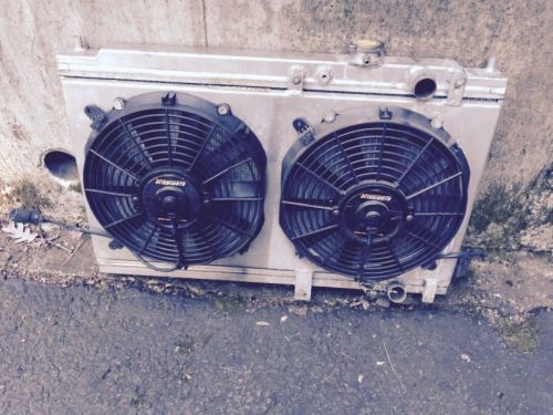 Mishimoto fan shroud and fluidyne radiator 94-2001 acura integra