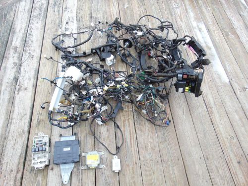 Used wiring harness w/fuse box &amp; ecu 2.4 5 speed eclipse parting out 5 eclipse&#039;s