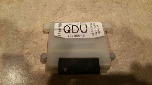 Drac module computer control unit speed sensor buffer qdu 16185645 -warranty