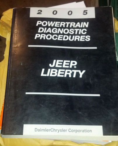 2005 jeep liberty factory shop powertrain diagnostics manual gasoline models