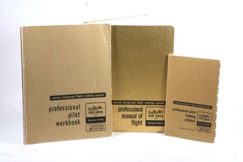 Cessna integrated training system 1977 professional pilots course kit