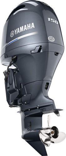 F150xb new yamaha 150hp outboard in-line 4 cylinder 4 stroke 25&#034; shaft length