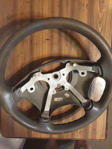 Chrysler taupe steering wheel
