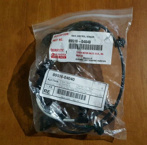 Brand new genuine toyota left front skid control wire tacoma 89516-04040
