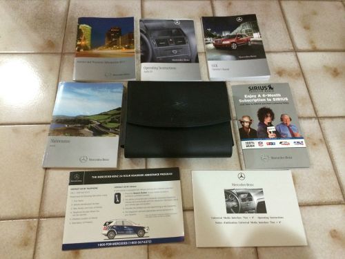 2011 mercedes- benz owner manual ( free shipping )