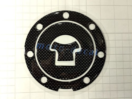 Real carbon fiber 3d fuel gas cap protector cover sticker for honda cb/vfr/rc/cb
