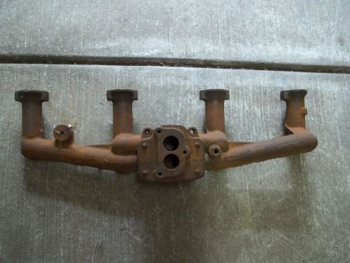 1937-49 buick intake manifold for 3 bolt carb 248 c.i.