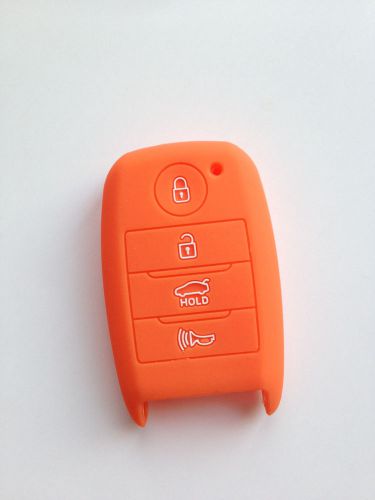 Orange protective key cover protector remote for kia k3 cerato optima forte rio
