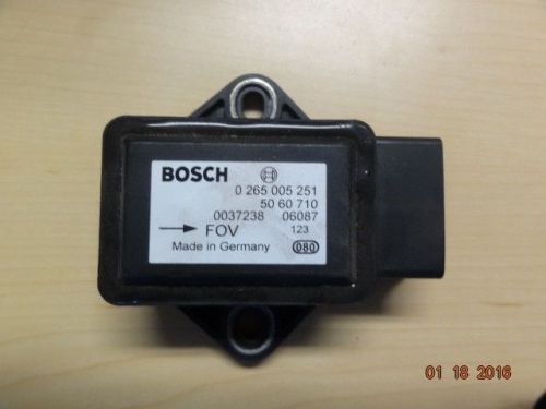02-05 saab 9-5 3.0t abs-esr sensor 0 265 005 251 bosch
