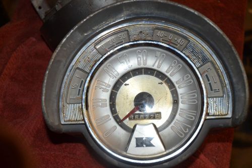 2 kaiser speedometer dash instrument panel 1951-53