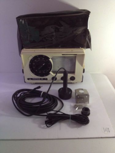 Vintage depth finder sportfisher 360 gem marine product with hardware for parts