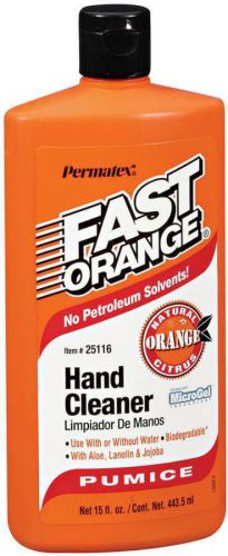 Permatex fast orange hand cleaner 15.00 oz p/n 25116