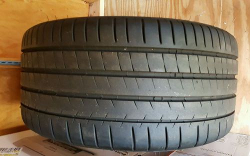 Michelin pilot super sport 235/35r20 tire good tread has nail free shipping fast