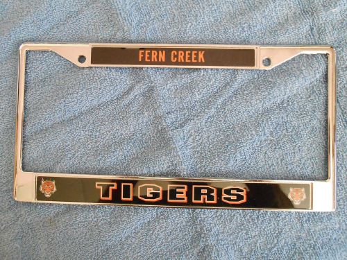 Fern creek tigers (louisville, ky) license plate holder