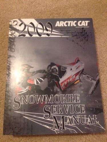 2009 arctic cat snowmobile service manual