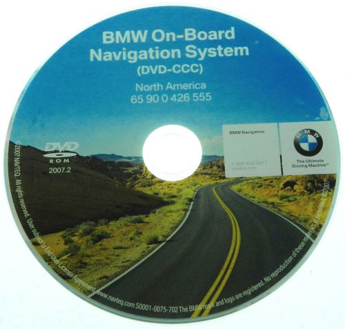 2006 bmw 325i 325xi 330i 330xi navigation dvd map 2007.2 north america