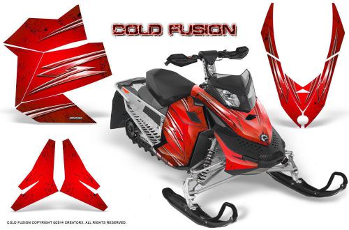 Ski-doo rev xp snowmobile sled creatorx graphics kit wrap decals cfr