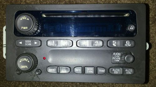 Stereo/cd 2004 gm envoy