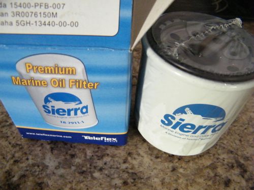 Sierra premium marine oil filters 18-7911-1