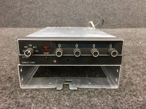 Bendix king kt 76a atc transponder w/ tray &amp; mods  p/n 066-1062-00  s/n 98618