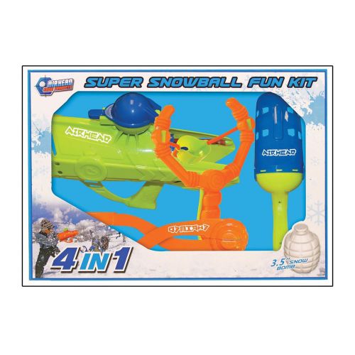 Airhead airhead snowball fun kit childrens toys multi colored