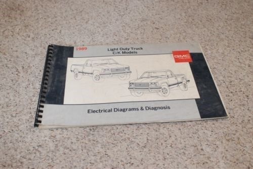 1989 gmc c/k trucks factory wiring diagrams &amp; elec diagnosis gas &amp; 6.2l diesel