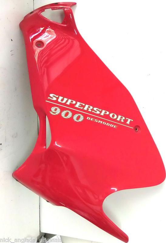 Ducati 91-98 900ss sp sl cr fe red left mid upper headlight fairing cowling 
