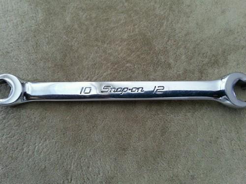 Snap on 10mm x 12mm flare nut metric tube fuel line wrench rxfms1012b nice
