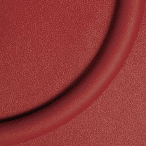 Bsp28605 billet leather red each steering wheel half wrap -  bsp28605