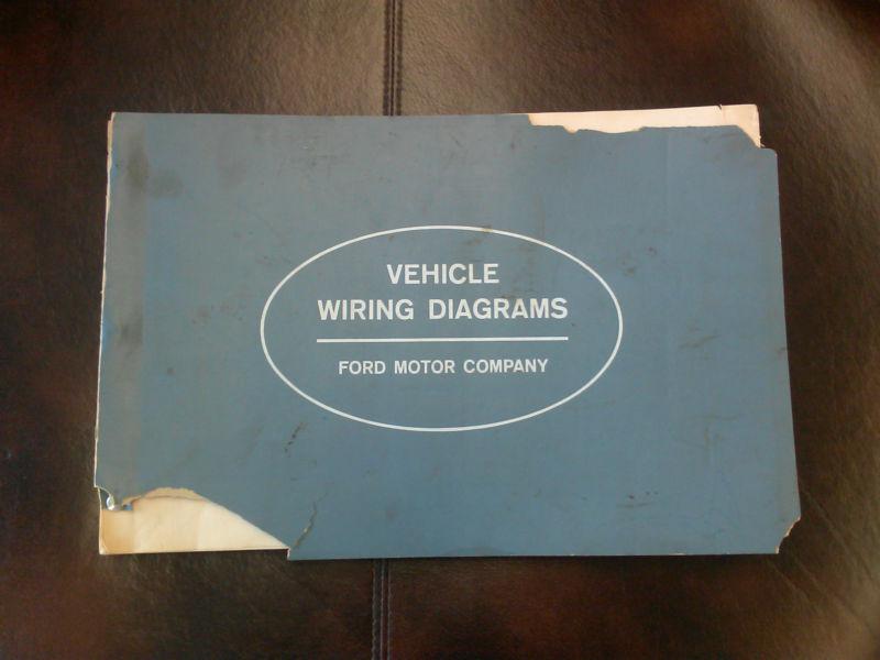  vintage vehicle wiring diagrams ford motor company