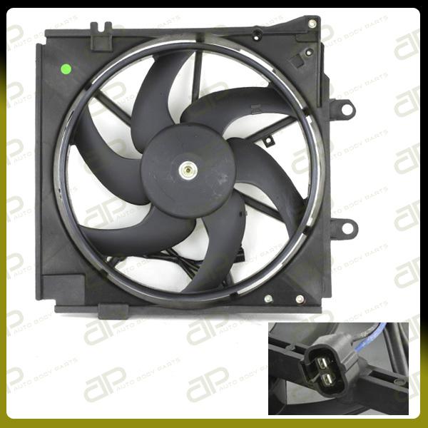 Mazda 626 98 99 2.0l 4cyl radiator fan motor shroud left driver replacement lh