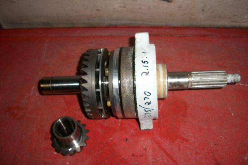  volvo penta  270 - 275 lower unit gear set  4 cylinder 2.15:1