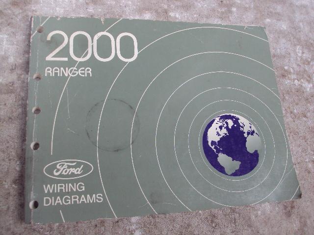 2000 ford ranger pick-up wiring diagrams electrical service shop manual