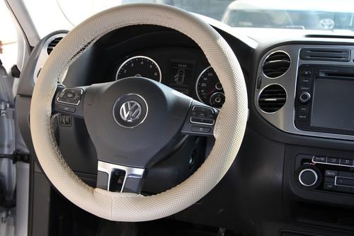 New diy steering wheel wrap cover leather honda toyota beige 47003 circle cool