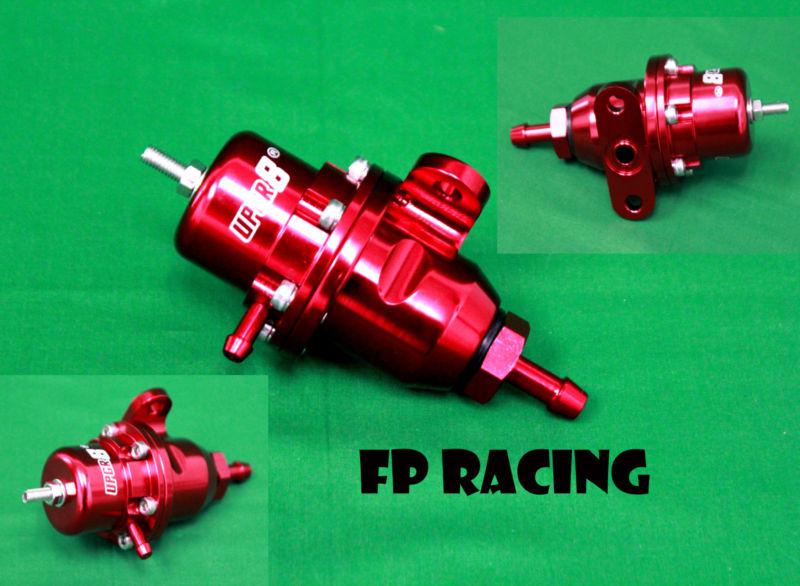 92-01 honda prelude red upgr8 adjustable fuel pressure regulator si  dohc h22